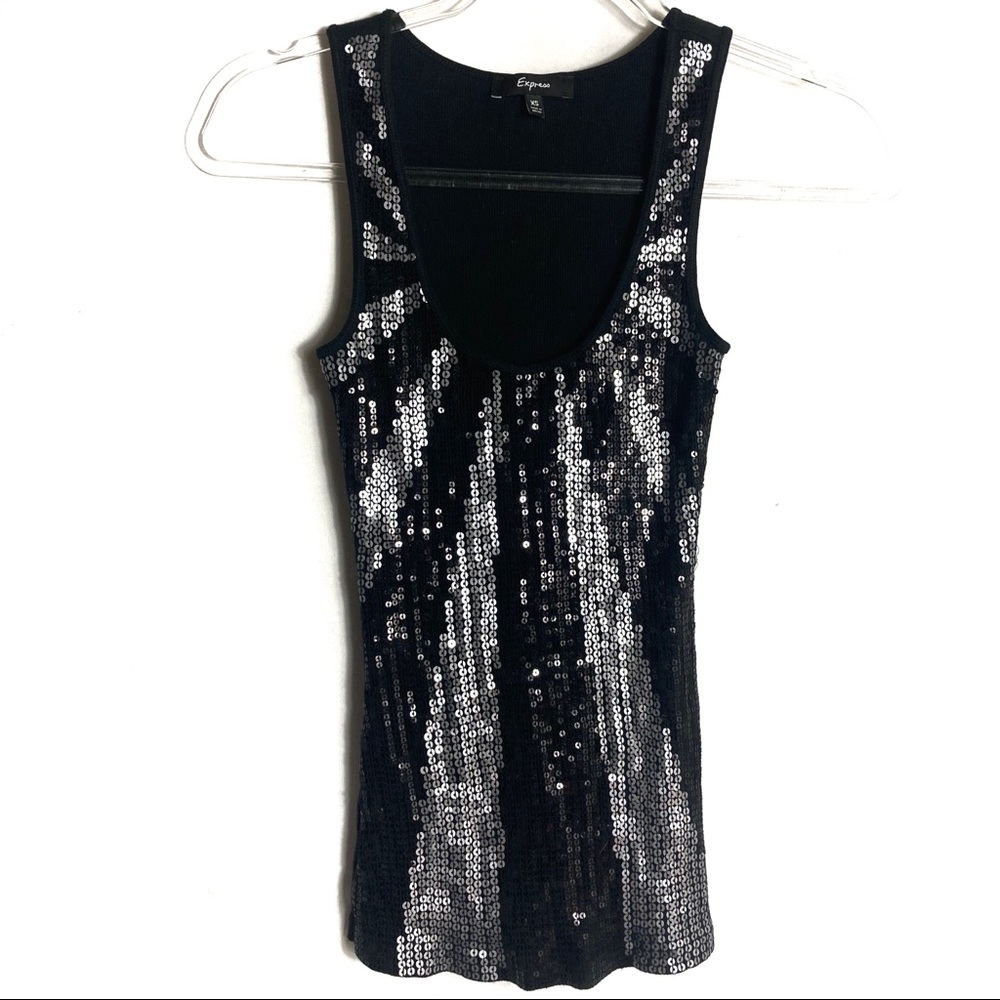 Express Sequin Tank Top